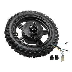 10in Hub Motor Wheel Assembly 48V 800W Electric Brushless Bike Scooter Buggy ATV