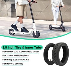 8.5″ Tire & Tube, 50/75-6.1 Scooter Replacement Tire for Gotrax Gxl V2/ Xiaomi M