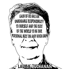 Laurie Buchanan Quote Sticker Collections