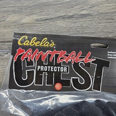 Cabela’s Paintball Chest Protector Padded Mesh Vest 60 in. New Shock Absorbing