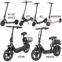 AOVOPRO Adult Electric Scooter, 350W-800W ESCOOTER Range 19-60Miles 19/22/31mph