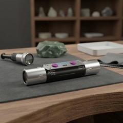 Dual-Wavelength Frequency Flashlight Battery Power Gauge Lights Handheld Tool