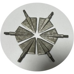 12Pcs 150Grain Hunting stainless steel Broadheads Crossbolt Bow Tips Crossbow