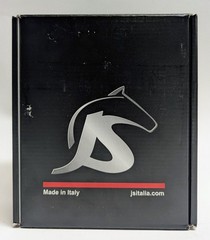 JS Italia Jin Stirrup Anatomic Aluminum Stirrups – Silver (Pair)