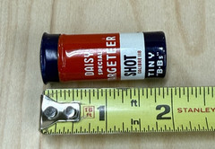 Vintage Daisy Targeteer BBs Metal Tin Container Shot 118 Caliber 1/2 Full