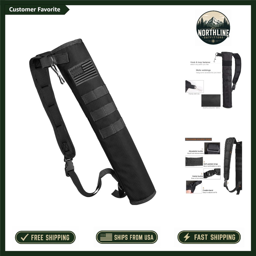 Versatile Back & Hip Quiver – Durable Design for Target Shooting Enthusiasts