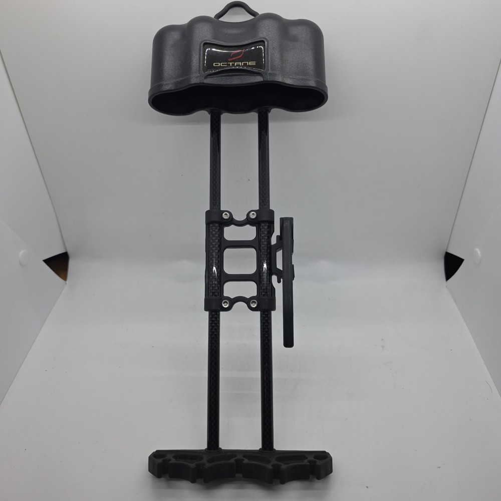 Octane 5 Arrow Bow Quiver Black Quick Detach Compound Archery Hunting