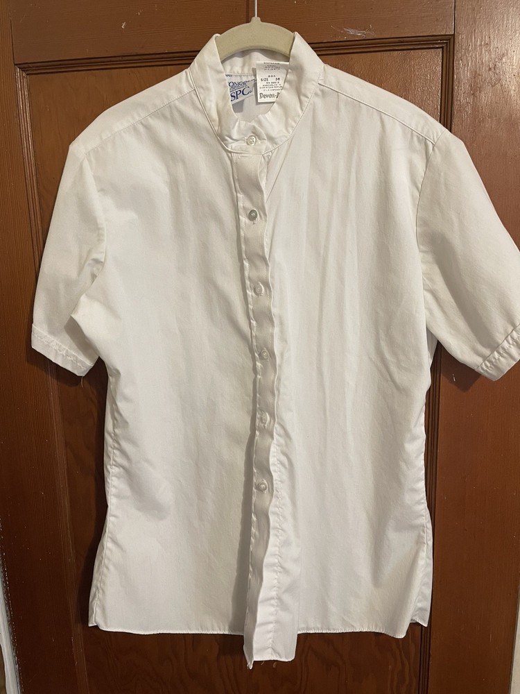 Devon Aire Concour Elite English Show Shirt White 36 Women’s