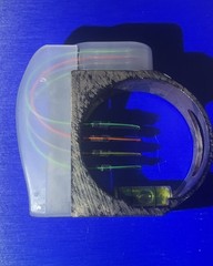 Black Gold Archery sight, fixed 4 pin, Flashpoint , New old stock,