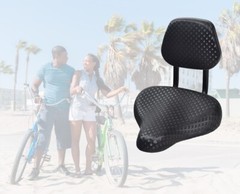 Bike Saddle Seat with Backrest – Soft Comfort Bicycle Seats for Men/Women