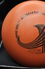 VERY RARE 1983 Ben-Wal Kitty Hawk Soft Touch 1 stamp Orange Disc Golf 174g