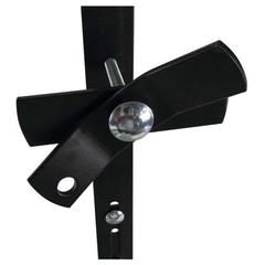 Truck Bed Spare Tire Mount Universal Fit In Bed Holder Bracket Black Powder Coat
