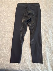 ovation aqua X 28R black riding pants with grip tech