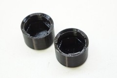 Front/Rear Rubber Wheel Nut Cover for Ausom Gallop Electric Scooter (2-pack)