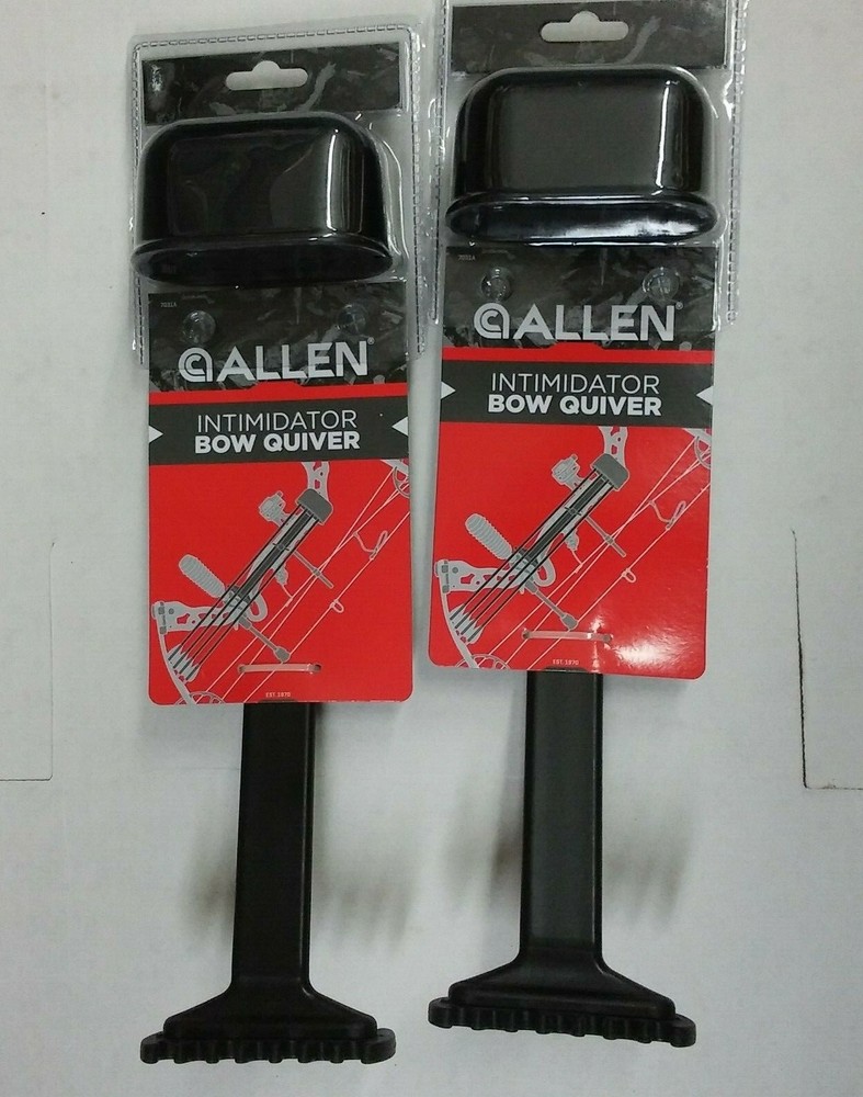 2 Allen Intimidator Bow Quiver w/bracket incl. fits Carbon or Aluminum Arrows