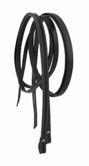 Horse Western Horse Western English Tack Black Leather Bitless Sidepull Bridle