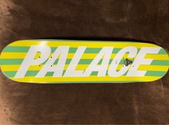 Palace x Gucci Vault Skateboard Deck Green Yellow Stripes Rare