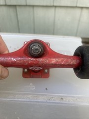 Independent Trucks Vintage with iron cross Red – Made in USA – 8” Axle