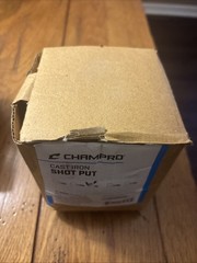 Champro 8.81lb 4kg Shot Put Ball Cast Iron Track & Field New In Box NIB