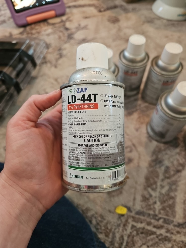 Prozap LD-44T Refill 6.5 Oz 30 Day Supply New