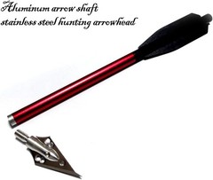 6.7» Mini Crossbow Bolts Metal 2 Blade Broadheads Pistol Survival Arrow Hunting