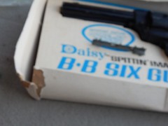 Vintage Daisy «Spittin’ Image» Single Action 12 Shot Repeater BB Six Gun Parts