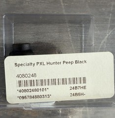 Specialty Archery PXL Hunter Peep Sight Black – Compound Bow Peep – NEW