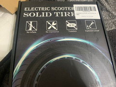 GLDYTIMES GOTRAX TIRE PROOF SCOOTER TIRE BLEU
