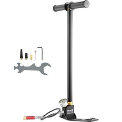 VEVOR 3 Stage PCP 4500PSI Air Gun Rifle Filling Stirrup Pump Hand Pump Pressure