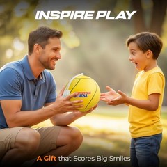 Tetherball Game Set – Soft-Touch Ball, Durable Rope, Indoor/Outdoor Play, 5 C…