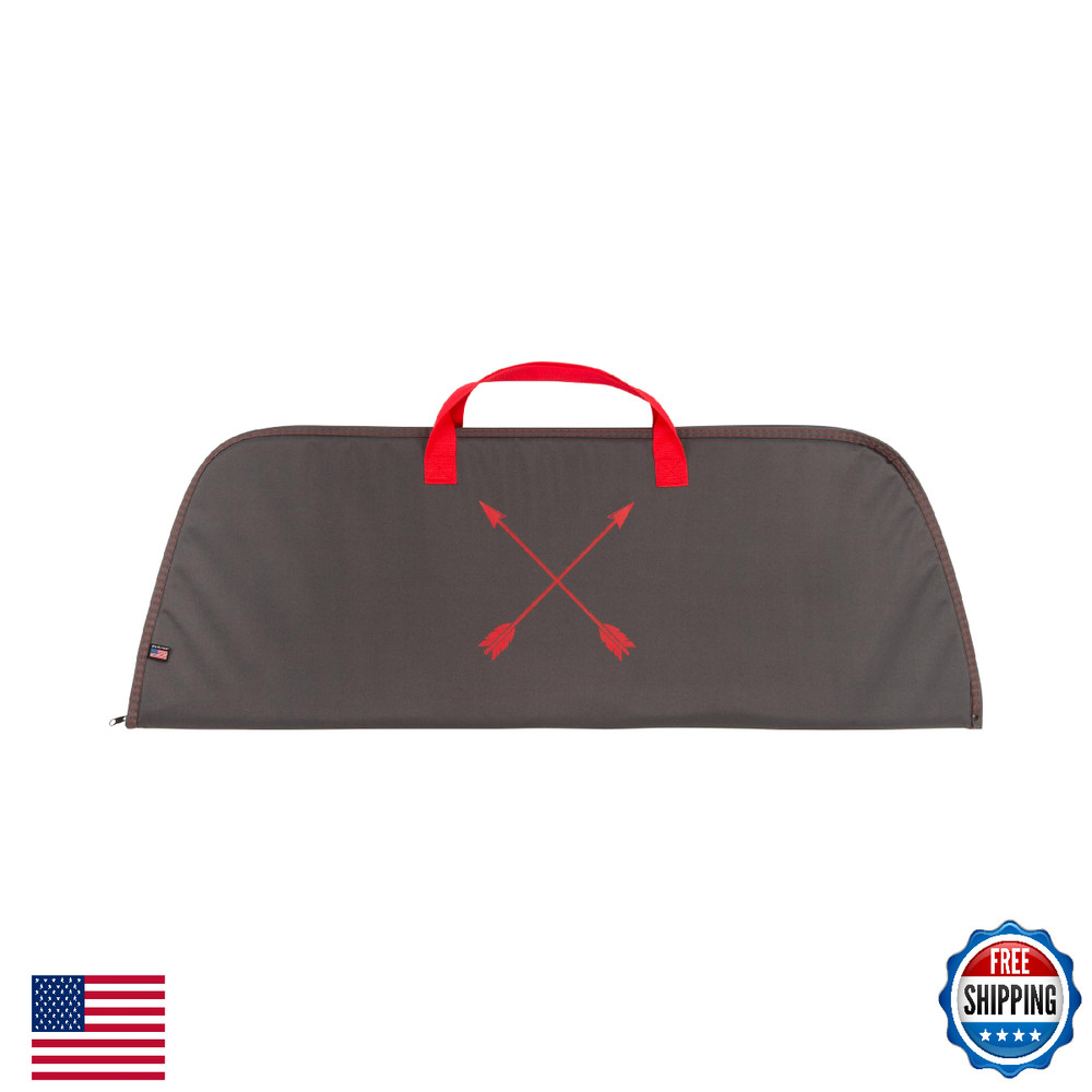 Titan Recurve & Compound Youth Bow Case 38in Gray Red – Archery Equipment