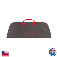 Titan Recurve & Compound Youth Bow Case 38in Gray Red – Archery Equipment