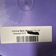 Gateway Diamond Mystic Midrange Disc Golf Disc Purple 174g 5 5 -3 0