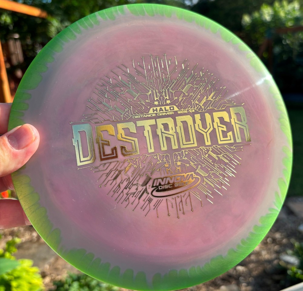 Star Halo Destroyer Disc Golf Innova Swirly OOP 176 Limited (Free Returns) #1501
