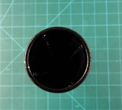 CRBN IC SS8 barrel (BLACK) with Stainless Steel .689 insert: AC thread. Rare!