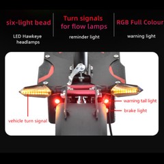 Folding Electric Scooter for Adult Dual Motor 6000W 55MPH 60V 38AH Fast Escooter