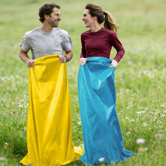 Potato Sack Race Bags for Adults, 51X25 Plastic Bags, Large Size Game Race Bag