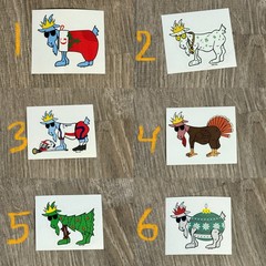 GOAT USA Stickers/ Decals- PICK YOUR OWN STICKERS!