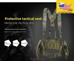 【US STOCK】 Russian A-10 Tactical FG Chest Rigs Multi-functional Belt Bag