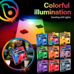 Brightz Cornhole Lights 2-Pack – Cornhole Board Lights Patriotic Usa American