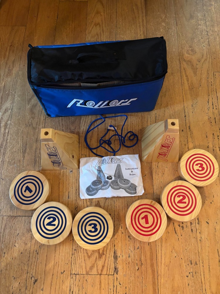 Rollors Outdoor Yard Game – Used, Complete Set – Fun for the Whole Family!