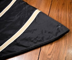 Dover, lot of 1 saddle bag + 3 bridle bags, black, cover $149.80