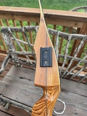Vintage Damon Howatt Hunter Recurve Archery Bow AMO 62” 65# Right Handed Martin