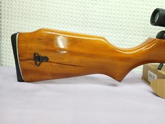 COMPETITION MODEL 62 SHANGHAI SINGLE STROKE .177 PELLET BB AIR RIFLE W/ SCOPE