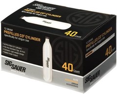 Performance-Boosting 12 Gram Pre-Filled CO2 Cartridges – 40 Durable Cylinders