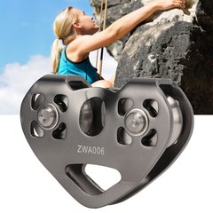 Climbing Pulley Portable Lightweight Ideal For Rock Climbing Aluminum Popular