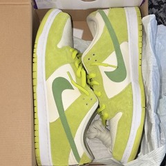 Nike SB Dunk Low Pro GREEN APPLE Skateboarding Shoes US 15