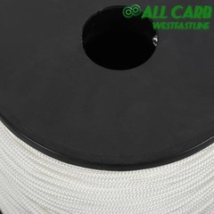 1/8in × 500ft Nylon Solid Braid Rope High UV Abrasion Resistance Industrial