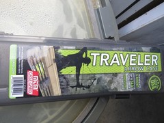 MTM BTAC-41 Traveler Arrow Case, Holds 6 Arrows up to 34″, USA Made, Clear Smoke