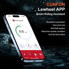 CUNFON RS500 Max Speed 25Mph Max Range 35Miles Electric Scooter for Adults&Teens